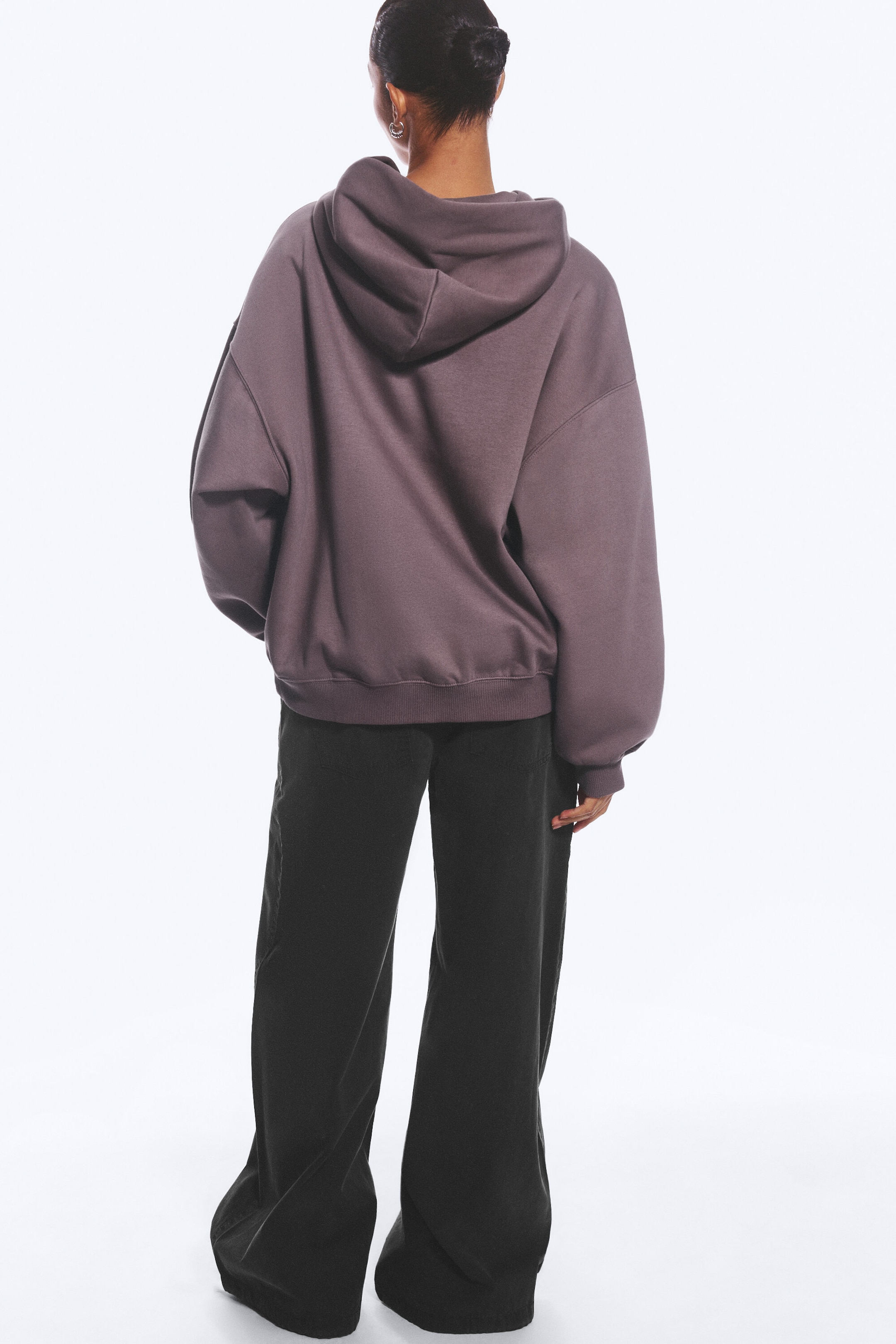 Dusty Lilac - Oversized Heavyweight Hoodie - 6