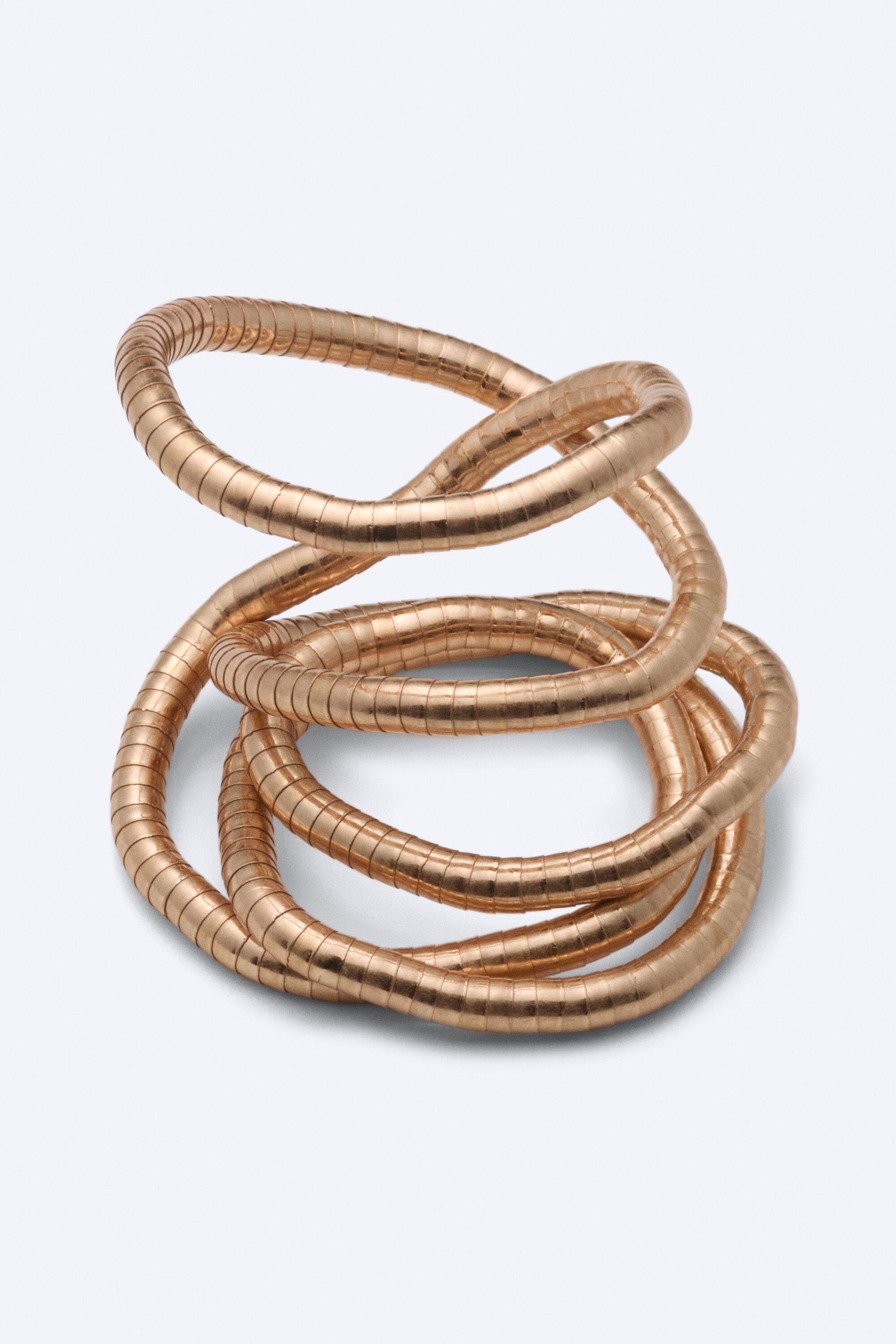 Dark Gold - Snake Necklace - 2