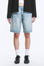 Kimberley Blue - Light Blue - Monterey Low Rise Denim Shorts - 1
