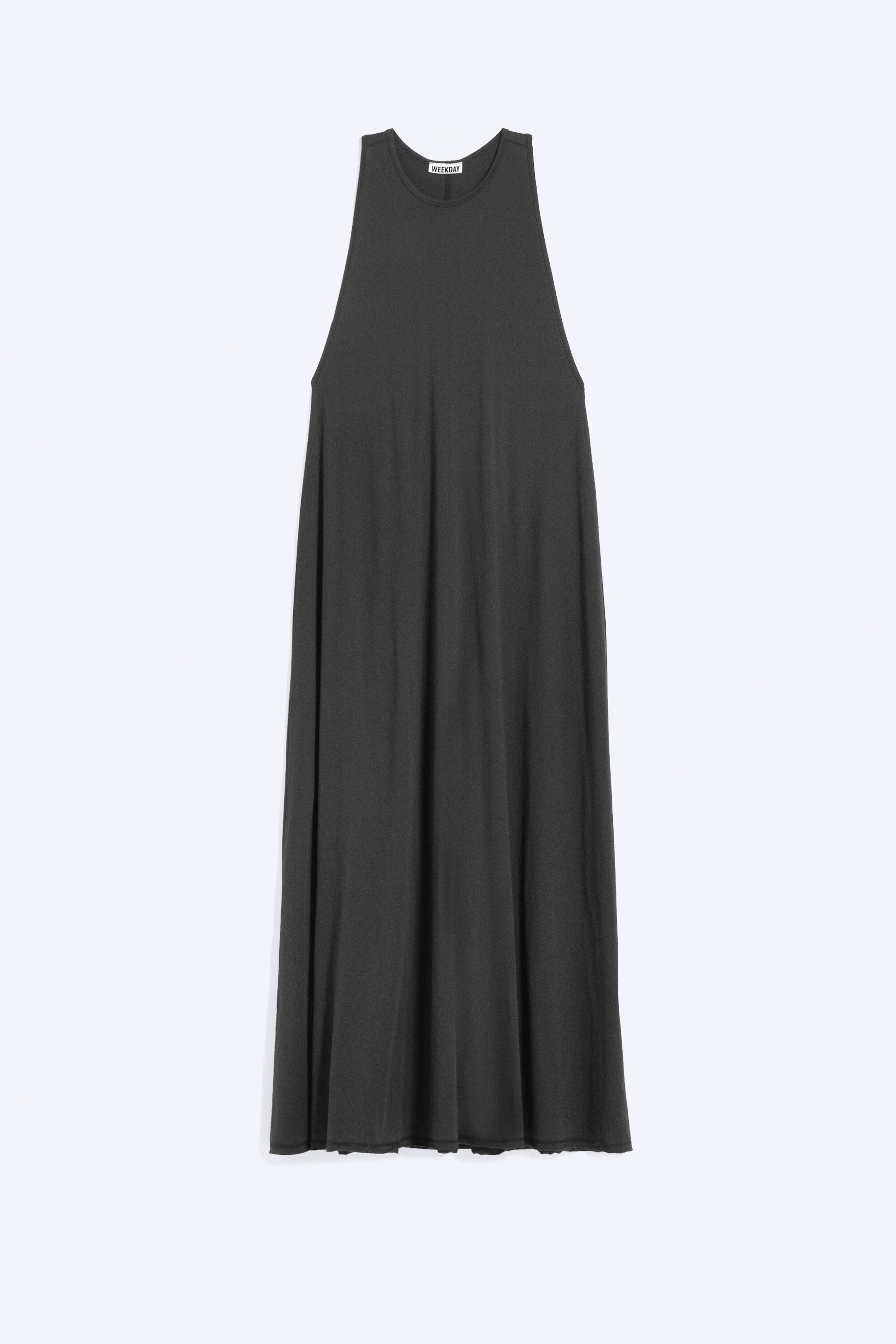 Zwart - Racerback Maxi Dress - 4
