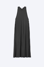 Zwart - Racerback Maxi Dress - 4