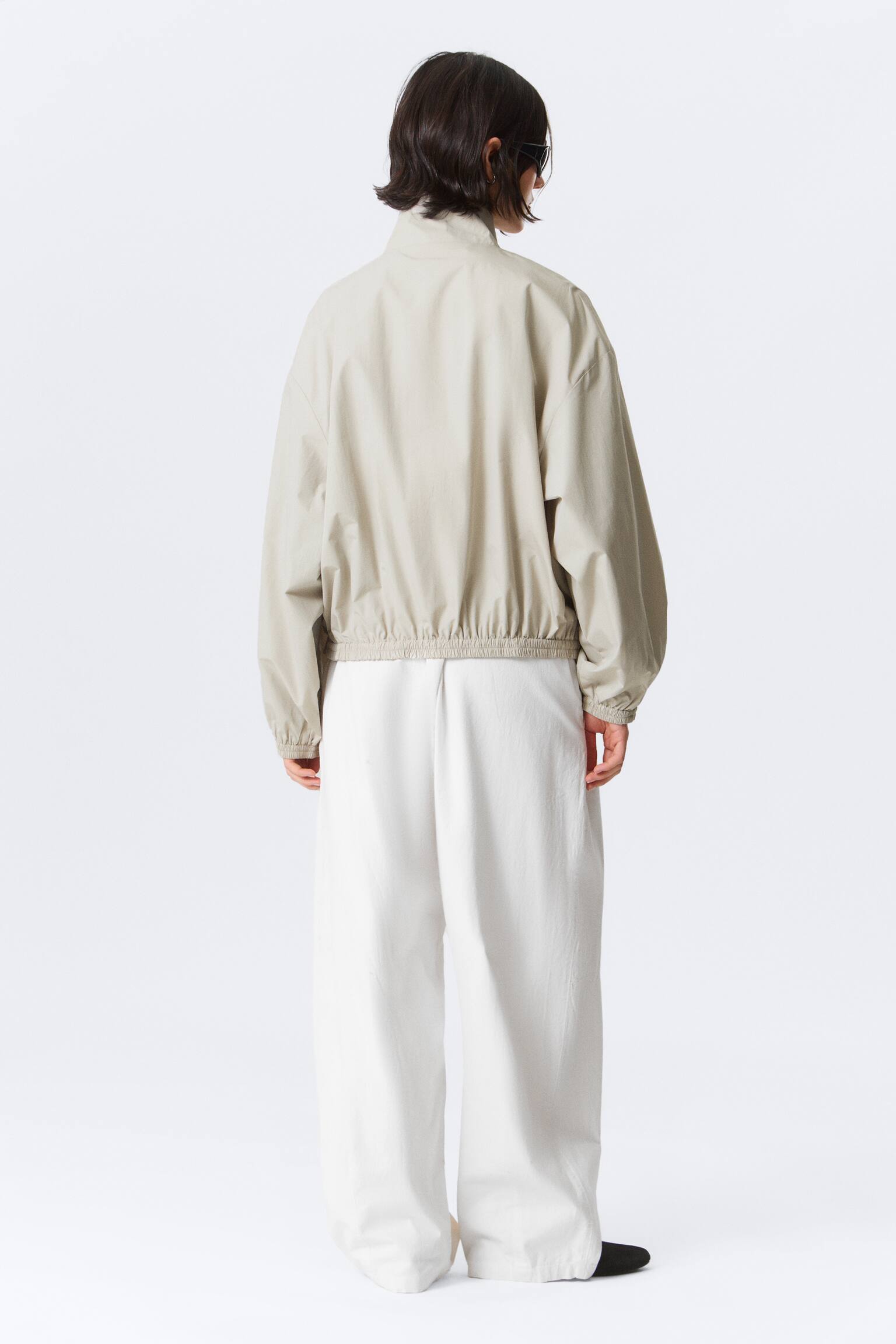 CHAQUETA HANNE H OVERSIZED TRACK - Light Dusty Mole/Gris oscuro - 5