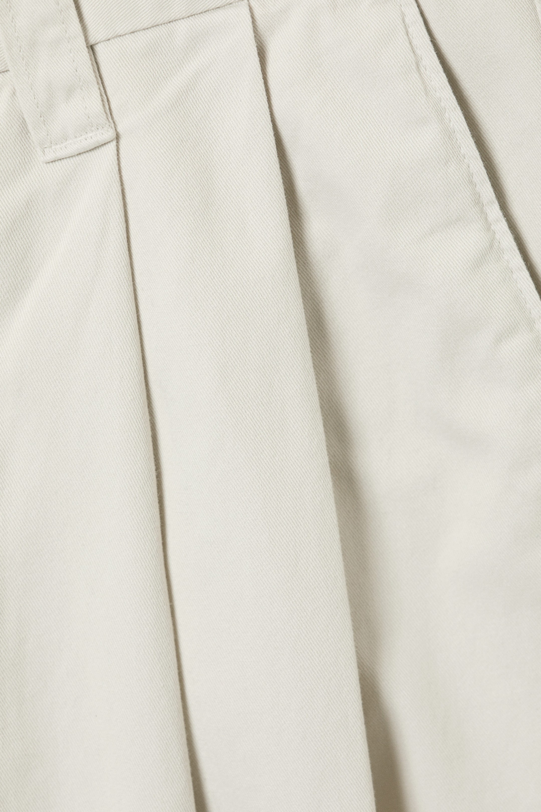 Light Beige - Otis Loose Pleated Cotton Twill Chinos - 5
