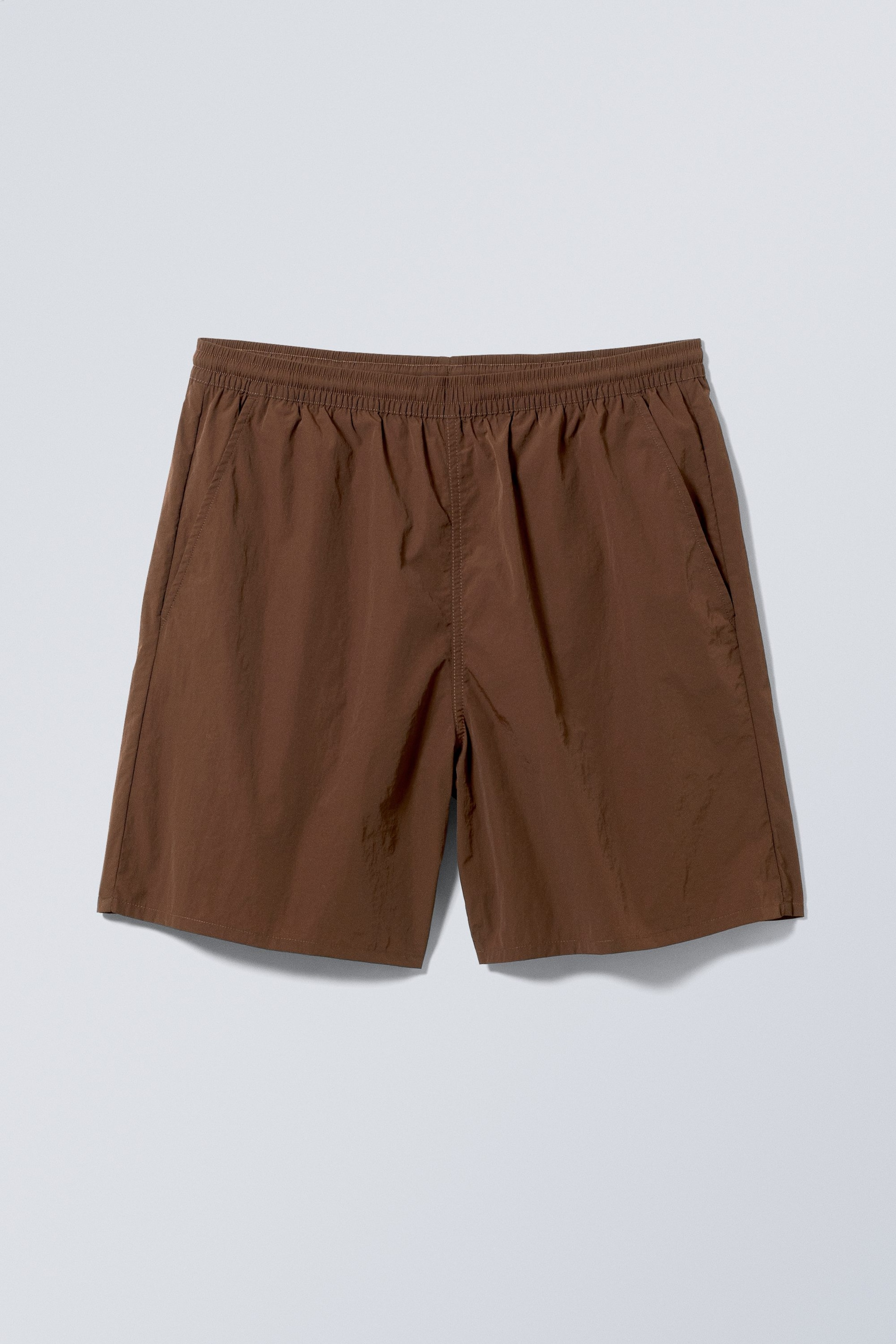 Brown - Ed Swim Shorts - 0