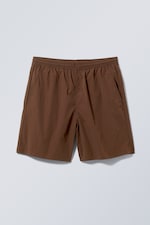 Brown - Ed Swim Shorts - 0