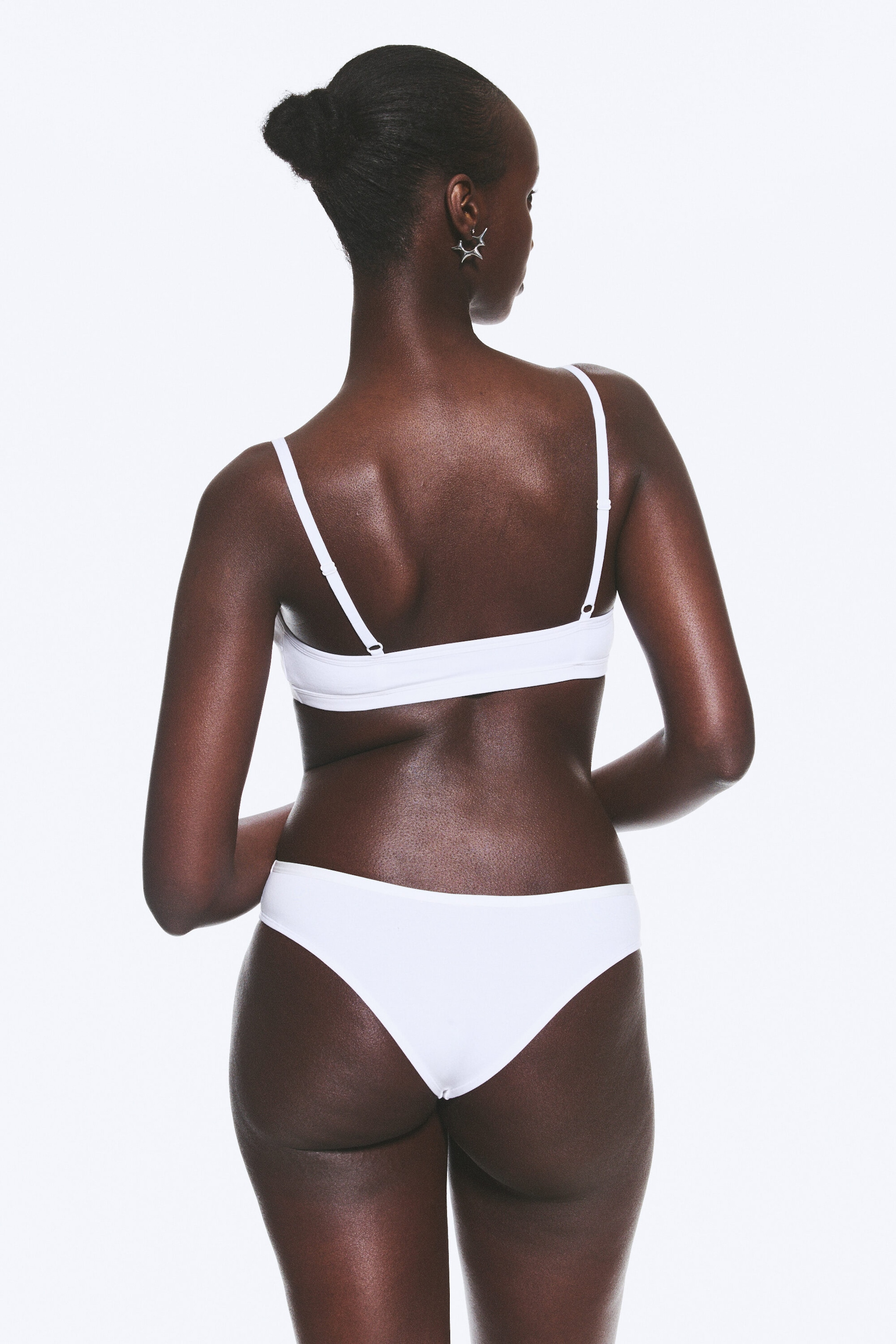 White - 3-pack Inez Brazilian Cotton Briefs - 2