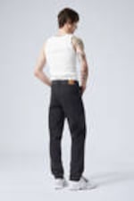 Tuned Black - Black - Barrel Relaxed Tapered Leg Jeans - 3