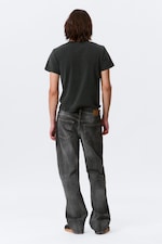 Dusky Black - Black - Meteor Low Rise Relaxed Straight Leg Jeans - 4