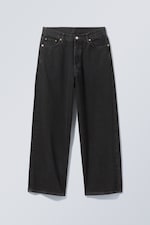 Black Lux - Astro Mid Rise Loose Baggy Unisex Jeans - 0
