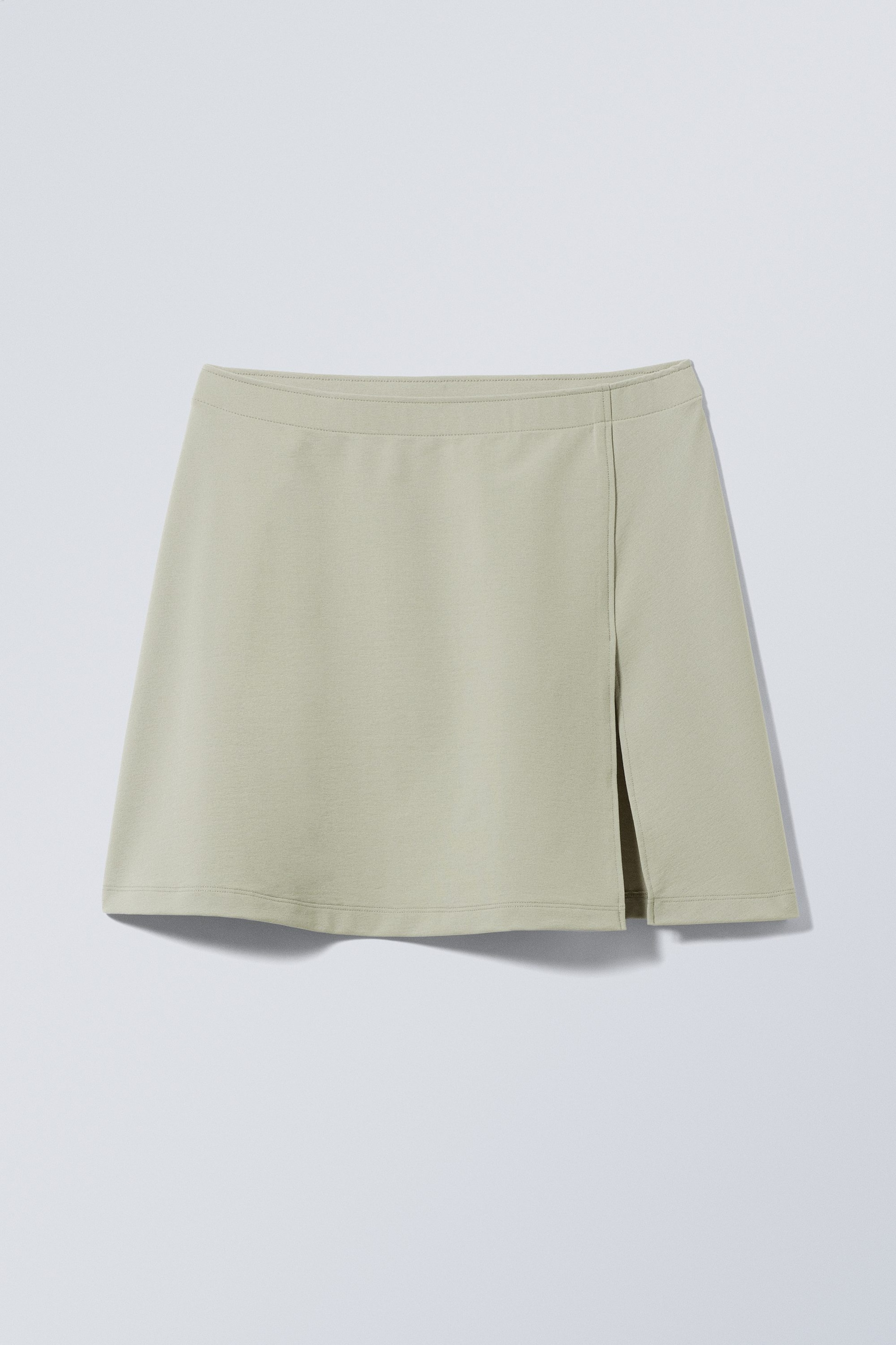 Sage - Anna Slit Mini Skirt - 0