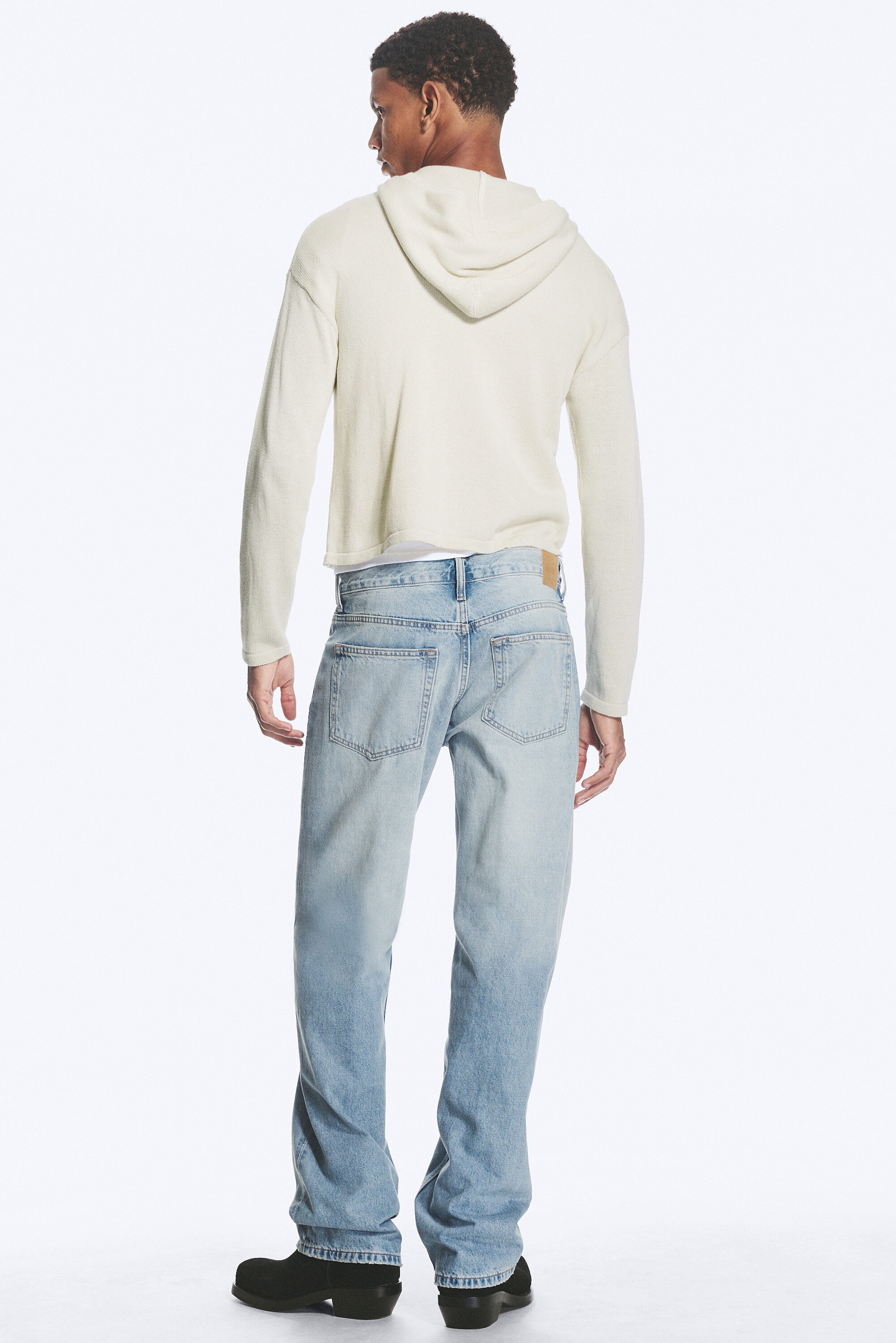 Kimberley Blue - Mittelblau - Meteor Low Waist Relaxed Straight Jeans - 3