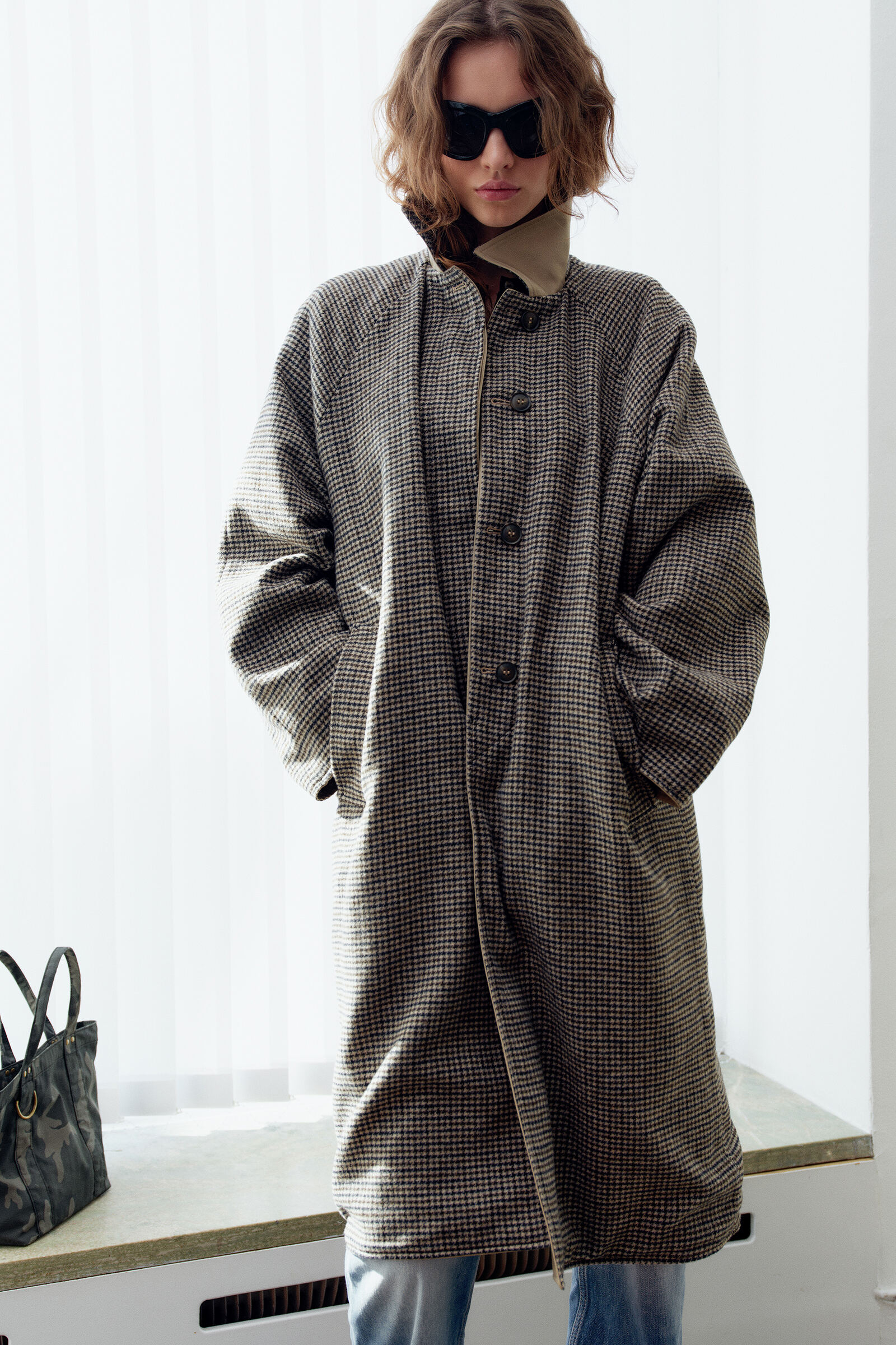 Oversized Reversible Car Coat