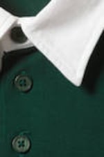 Dark Green - Long-Sleeved Rugby Shirt - 4