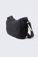 Black - Pocket Crossbody Bag - 1