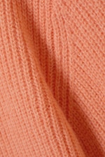 Light Orange - Soft Knitted Cardigan - 4