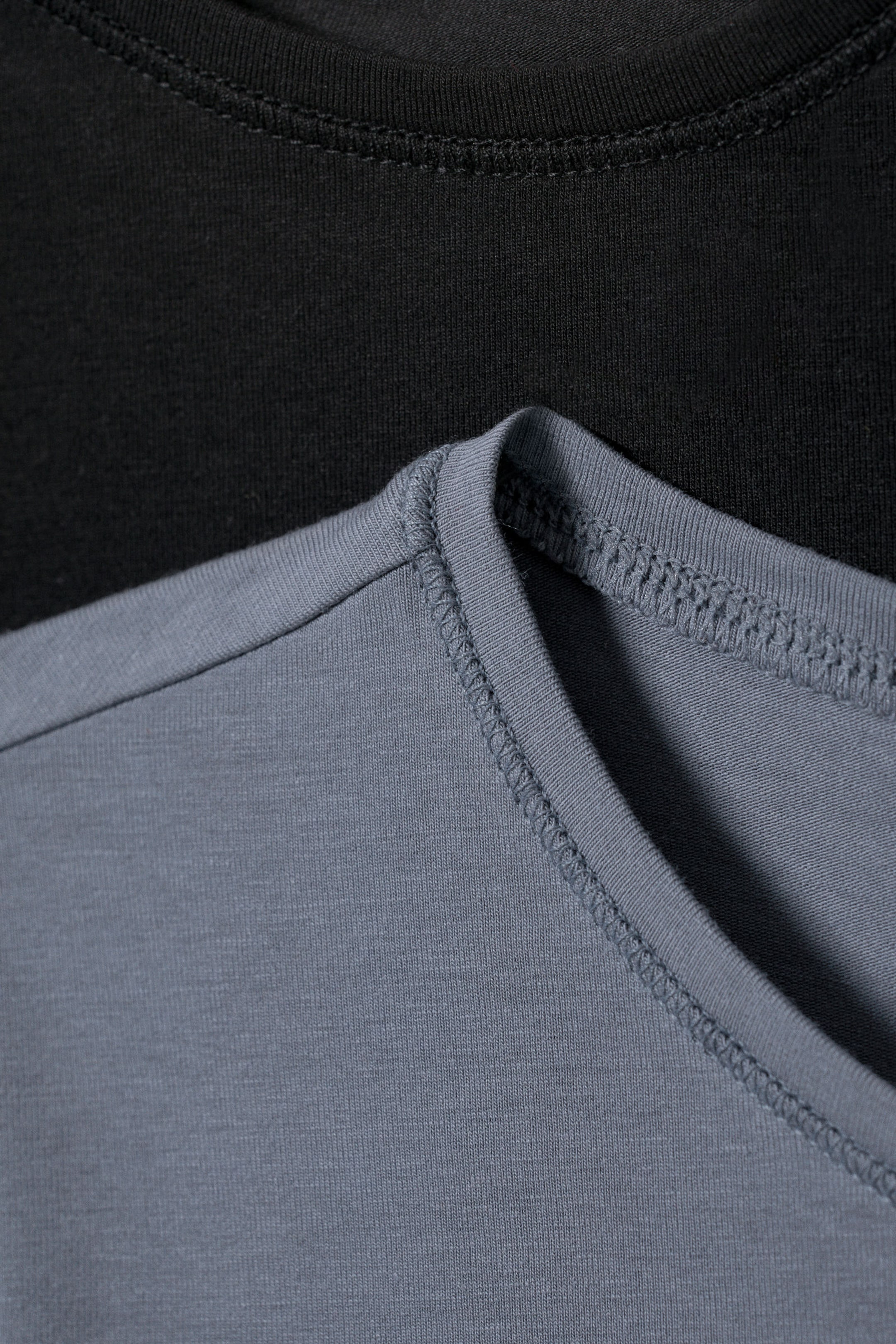 Black - 2-pack Slim Fitted T-shirt - 1