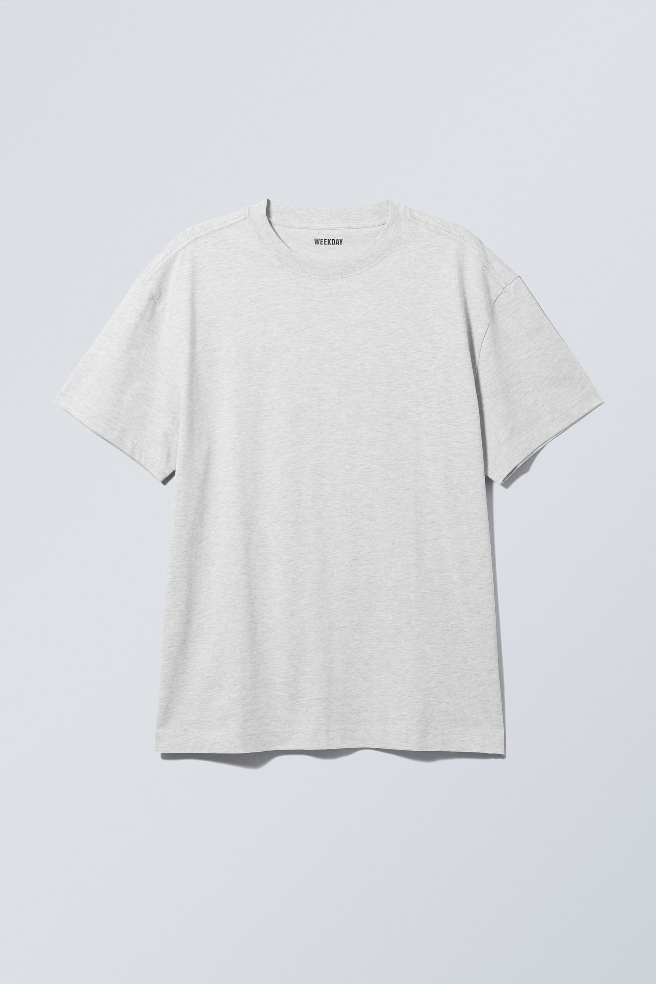 Grey - Oversized Heavyweight T-shirt - 3