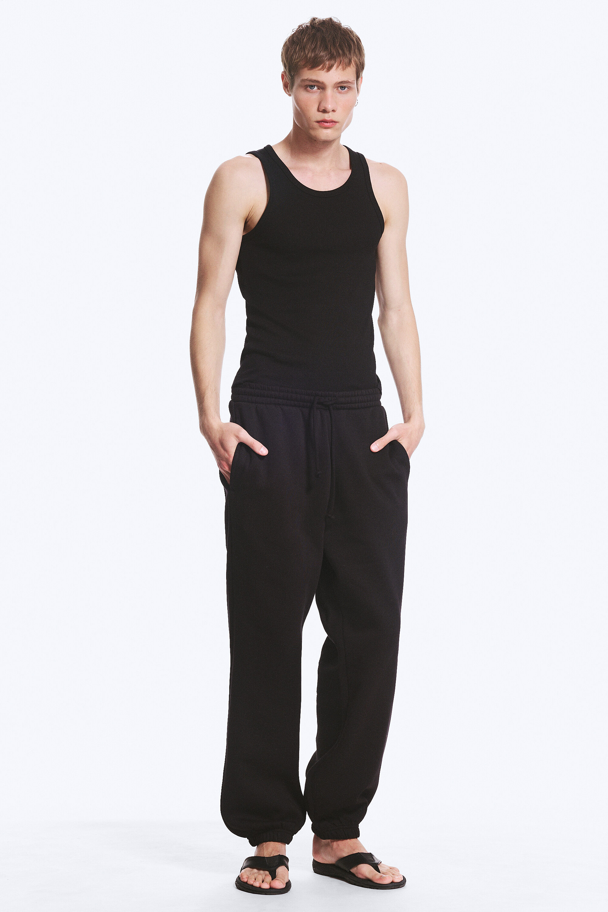 classic sweatpants - Black | Weekday EU