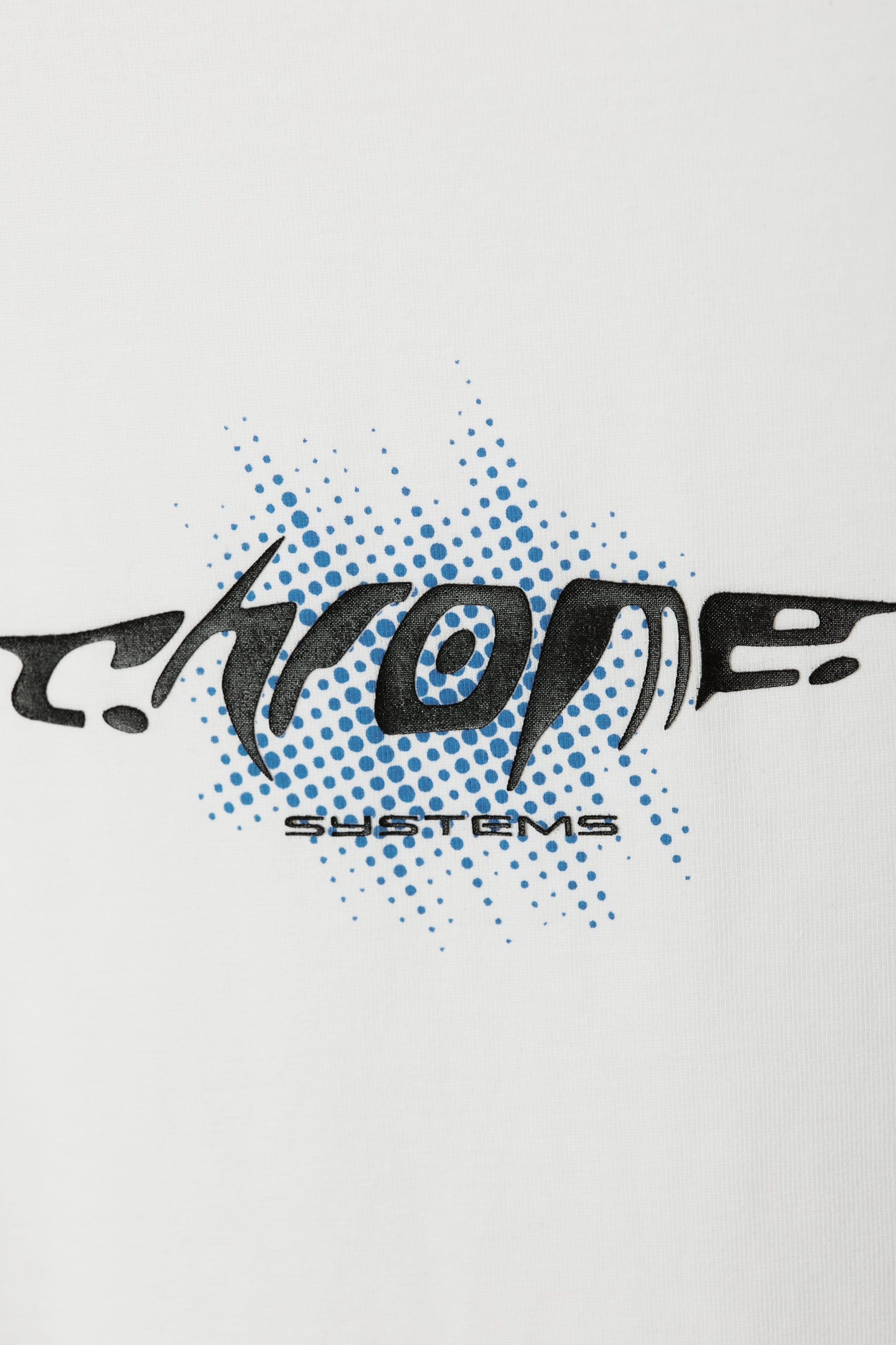 Weiß/Chrom - T-Shirt mit Grafikprint - 1