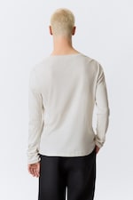 Dimvit - Henley-T-shirt med långa ärmar - 2