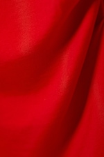 Rot - Drapiertes Minikleid - 1