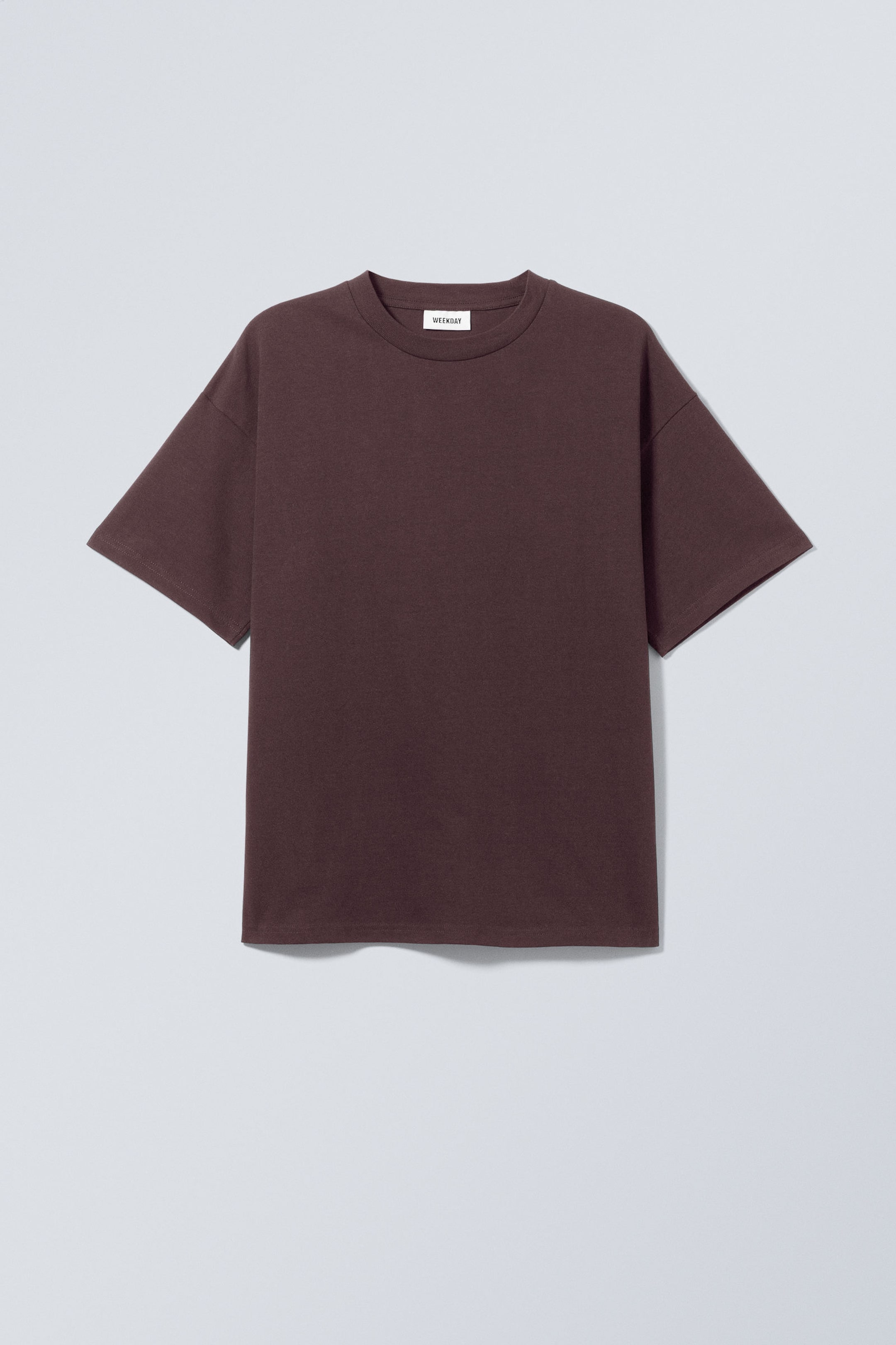 Dark Purple - Great Boxy Heavyweight T-Shirt - 0