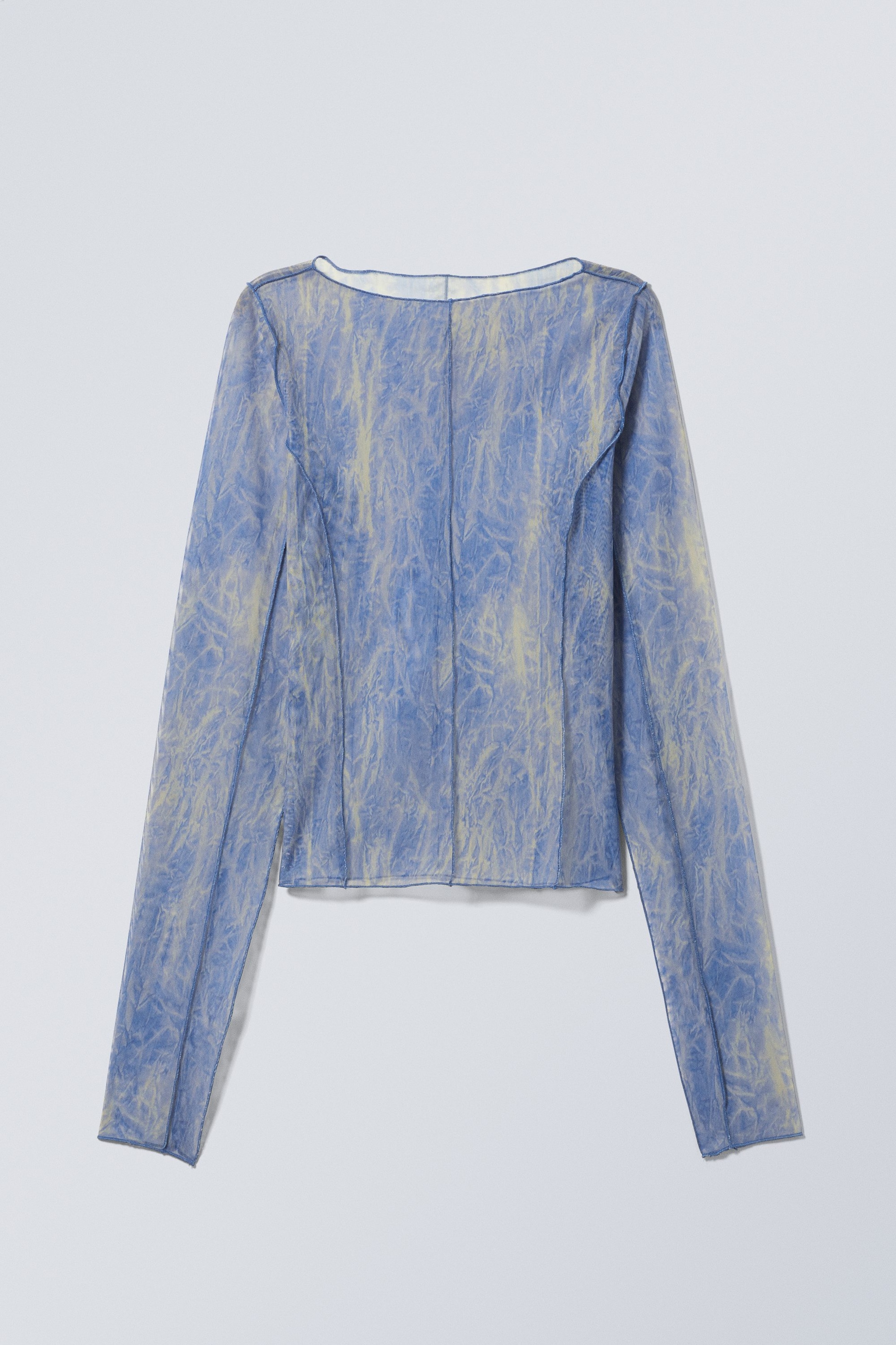 Blue Surface - Turn Printed Long Sleeve - 0