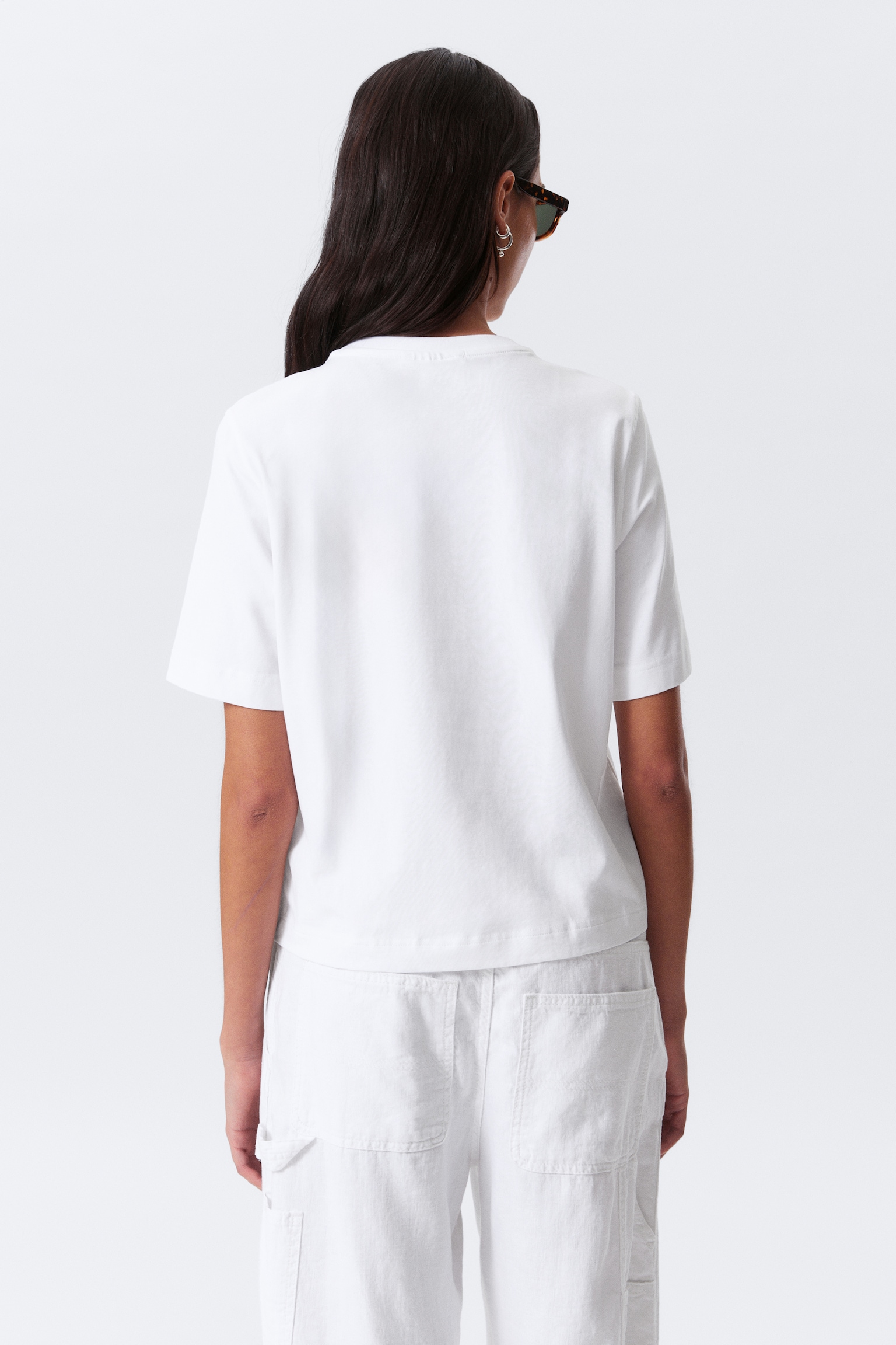 Perfect Boxy T-shirt - White/Dark Blue/Black/Dark Green/Khaki Green - 5