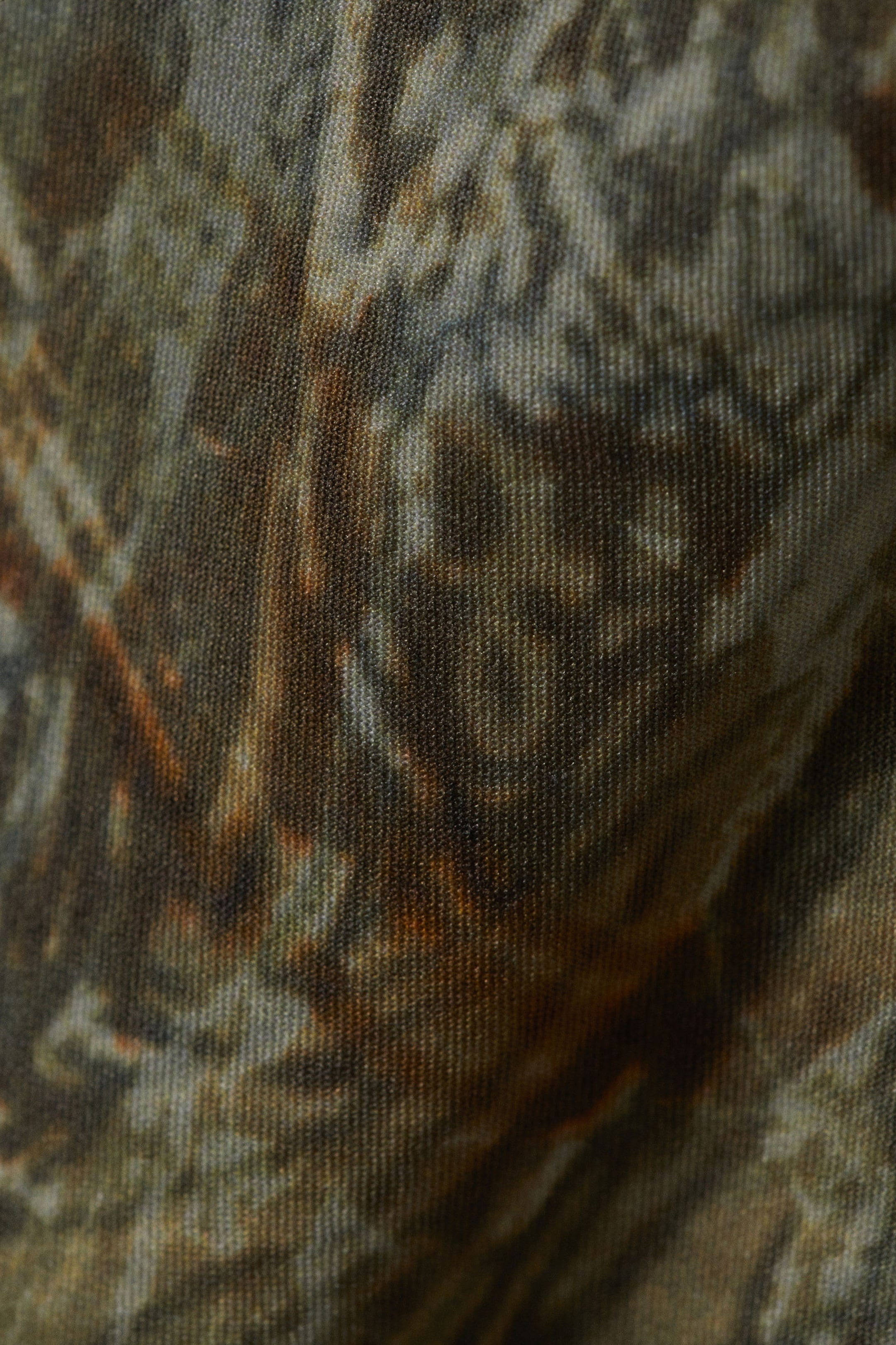Abstraktes Märchen - Transparentes, bedrucktes Langarm-Top - 1