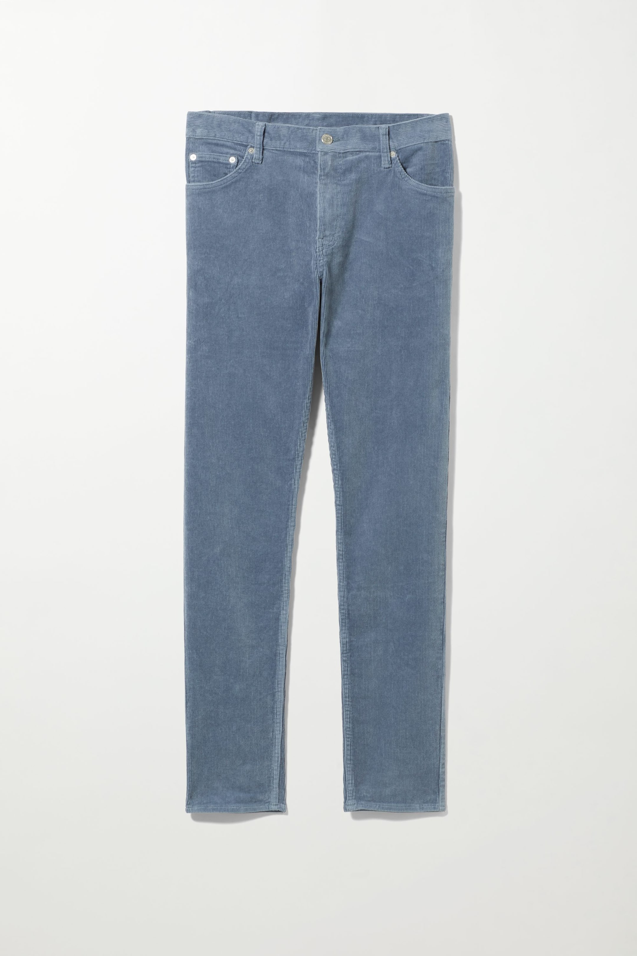 Dusty Blue - Sunday Cord Trousers - 0