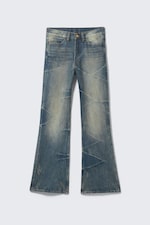 Canyon Blue - Medium Blue - Boo Bootleg Low Rise Regular Bootcut Jeans - 0
