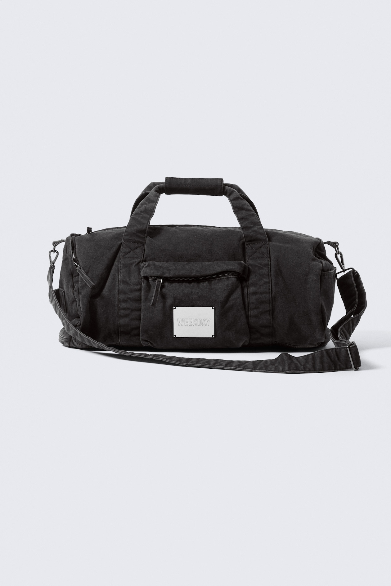 ROUNDED CANVAS CROSSBODY BAG