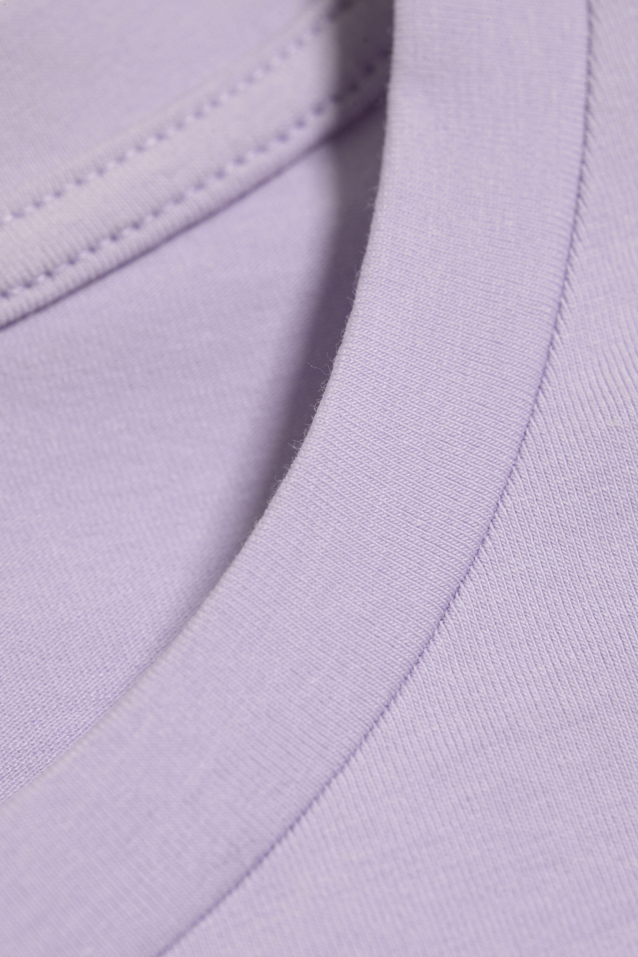 Light Lilac - Eng anliegendes Mini-T-Shirt - 4