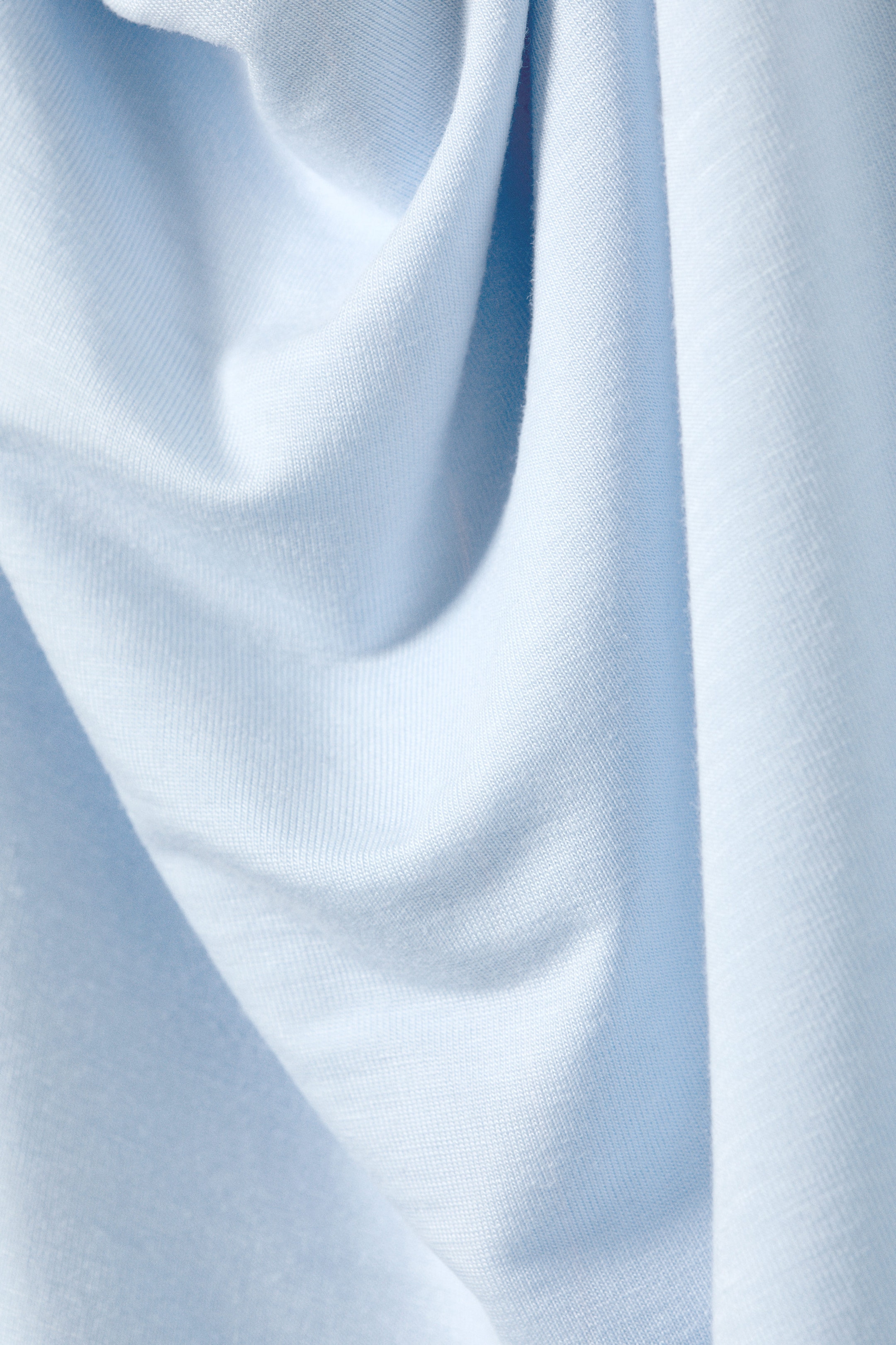 Light Blue - Draped Halter Top - 5