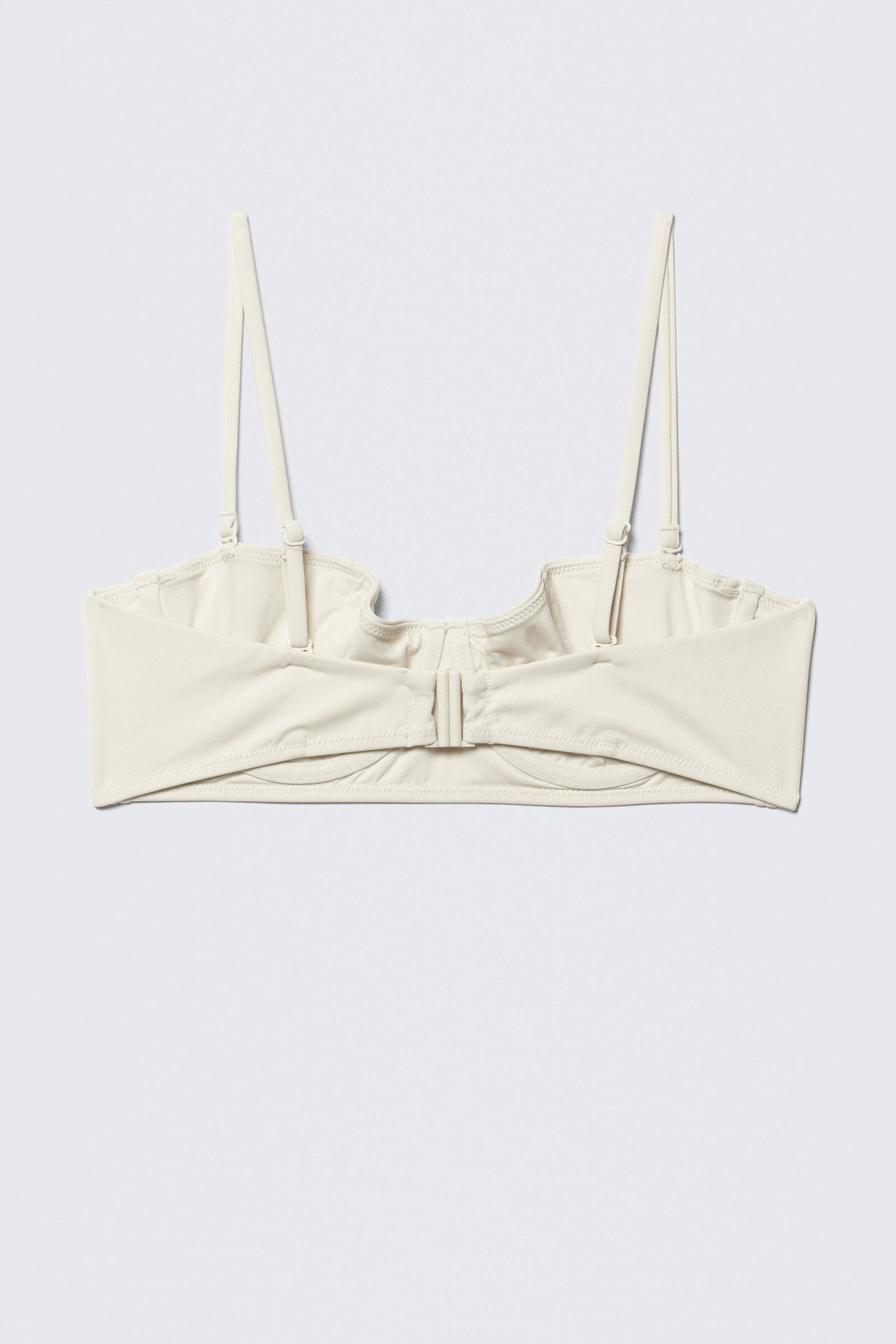 Light Beige - Versatile Underwire Bikini Top - 4
