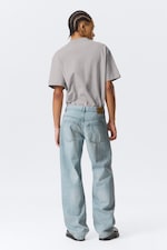 Aeon Blue - Light Blue - Sphere Low Rise Loose Straight Leg Jeans - 3