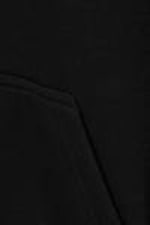Zwart - Boxy hoodie van zware kwaliteit - 4