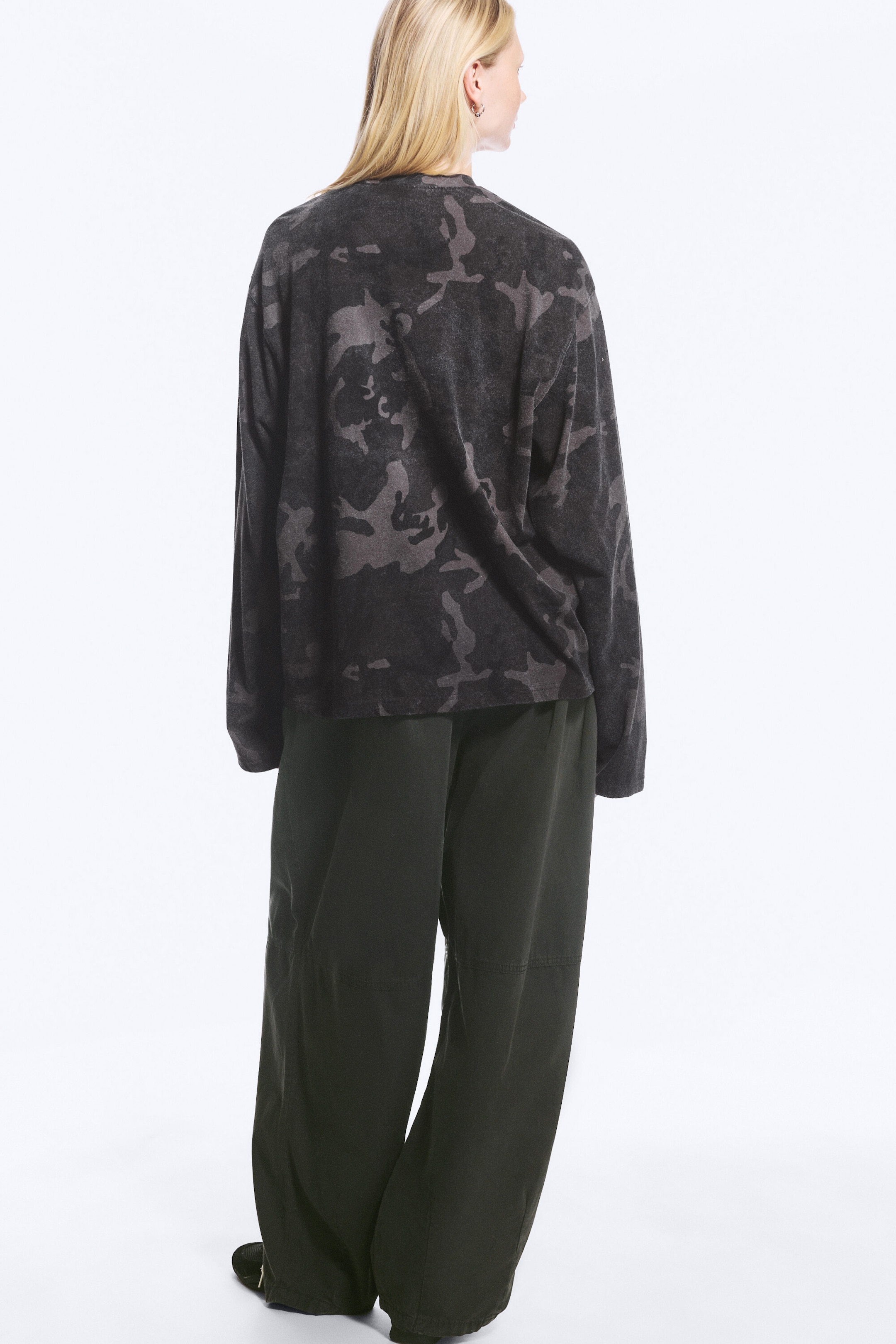 Dusty Camo - Printed Long-sleeved top - 5