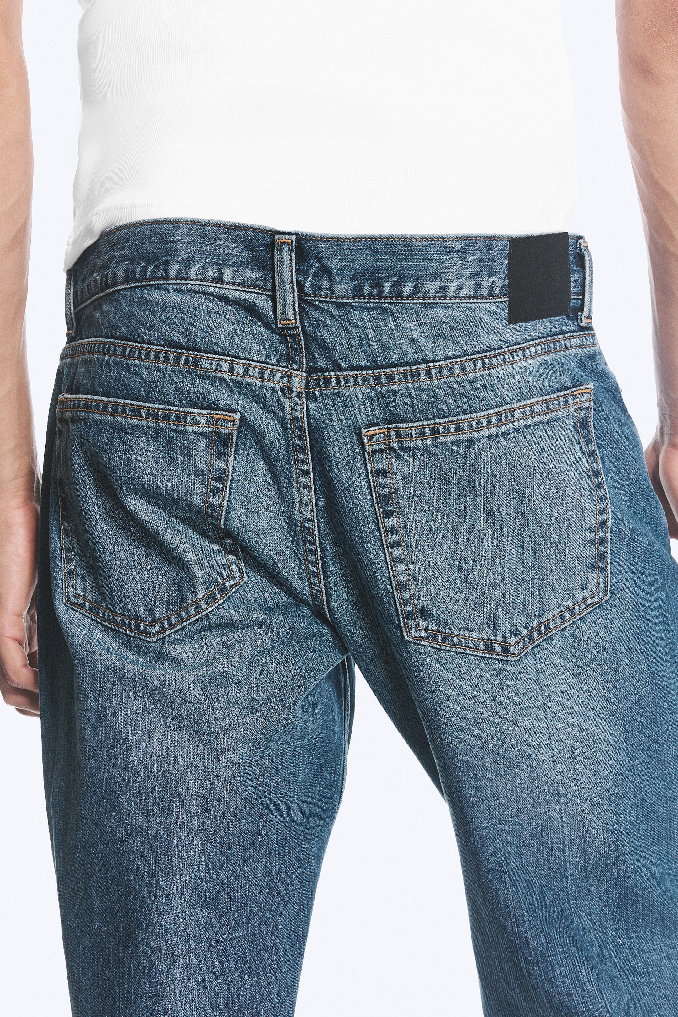 Milano Blue - Dark Blue - Sky low rise regular bootcut jeans - 3