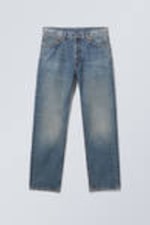Iron Blue - Space Relaxed Straight Leg Jeans - 5