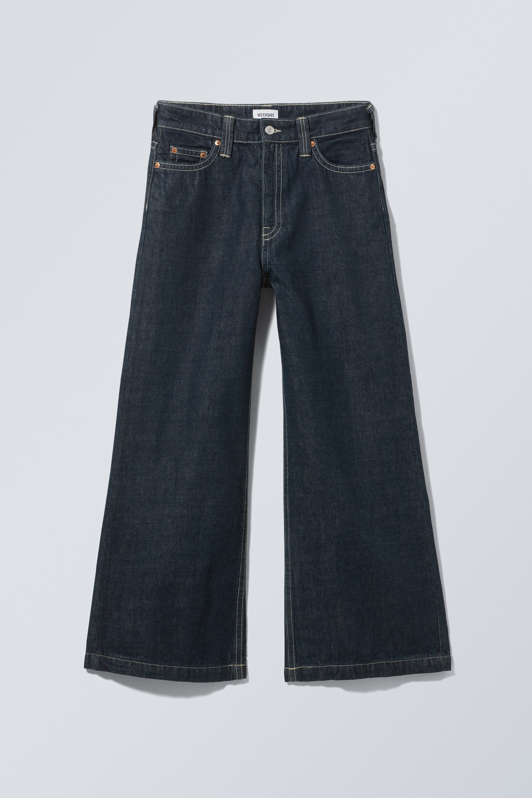 Blue Rinse - Duchess Low Loose Baggy Jeans - 0