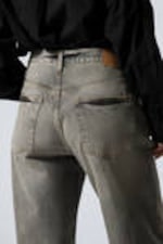 Canyon Grey - Medium Grey - Galaxy Loose Straight Leg Jeans - 20