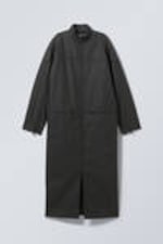Black - Dena Biker Coat - 0