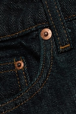 Blue Rinse - Dark Blue - Andromeda low rise loose baggy jeans - 6