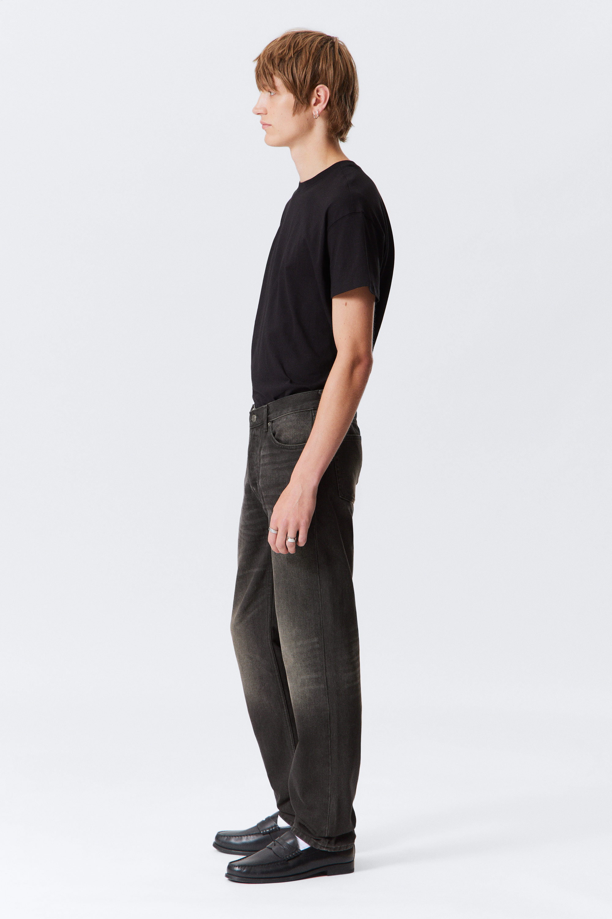 Deep Night - Black - Klean Regular Straight Leg Jeans - 2