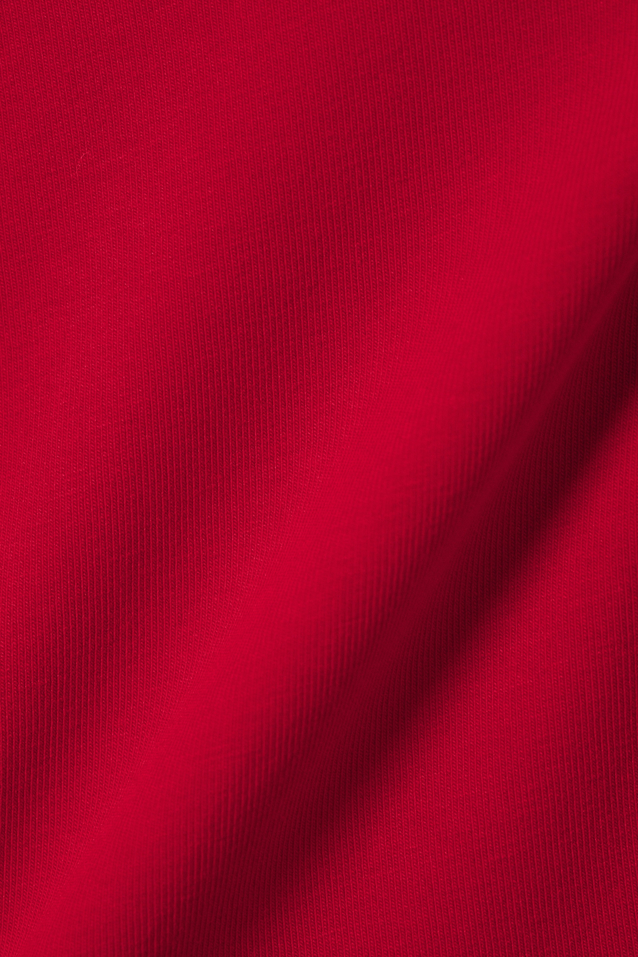 Red - Square Neck Halter Top - 2