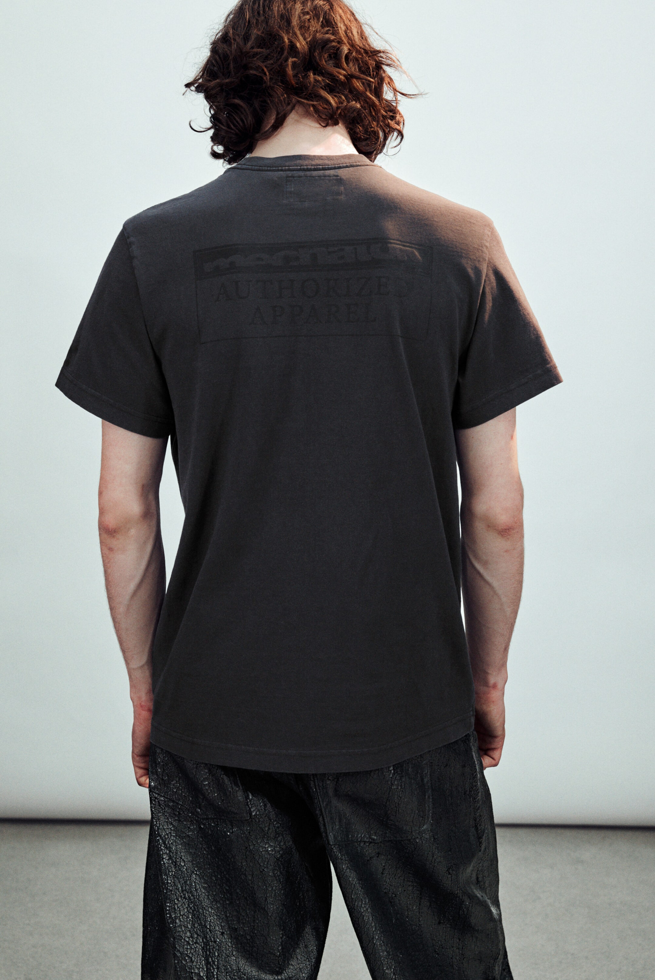 Dark Grey - Mechatok Printed Tee - 2