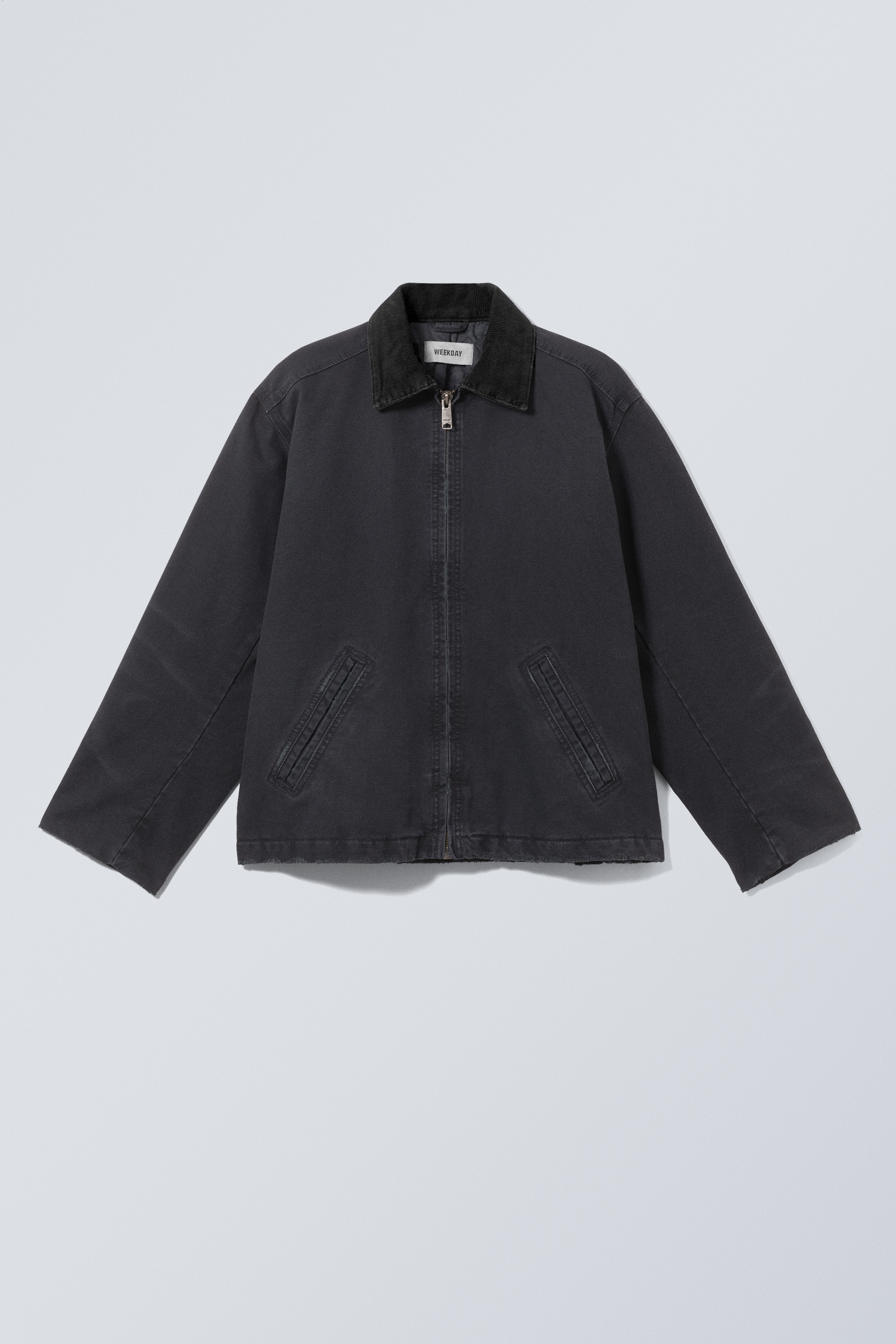 Vis større bilde: Belle vasket kanvasjakke - Vasket svart - DAME | H&M NO 1