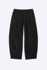 Black - Mid-Rise Heavyweight Barrel Sweatpants - 0