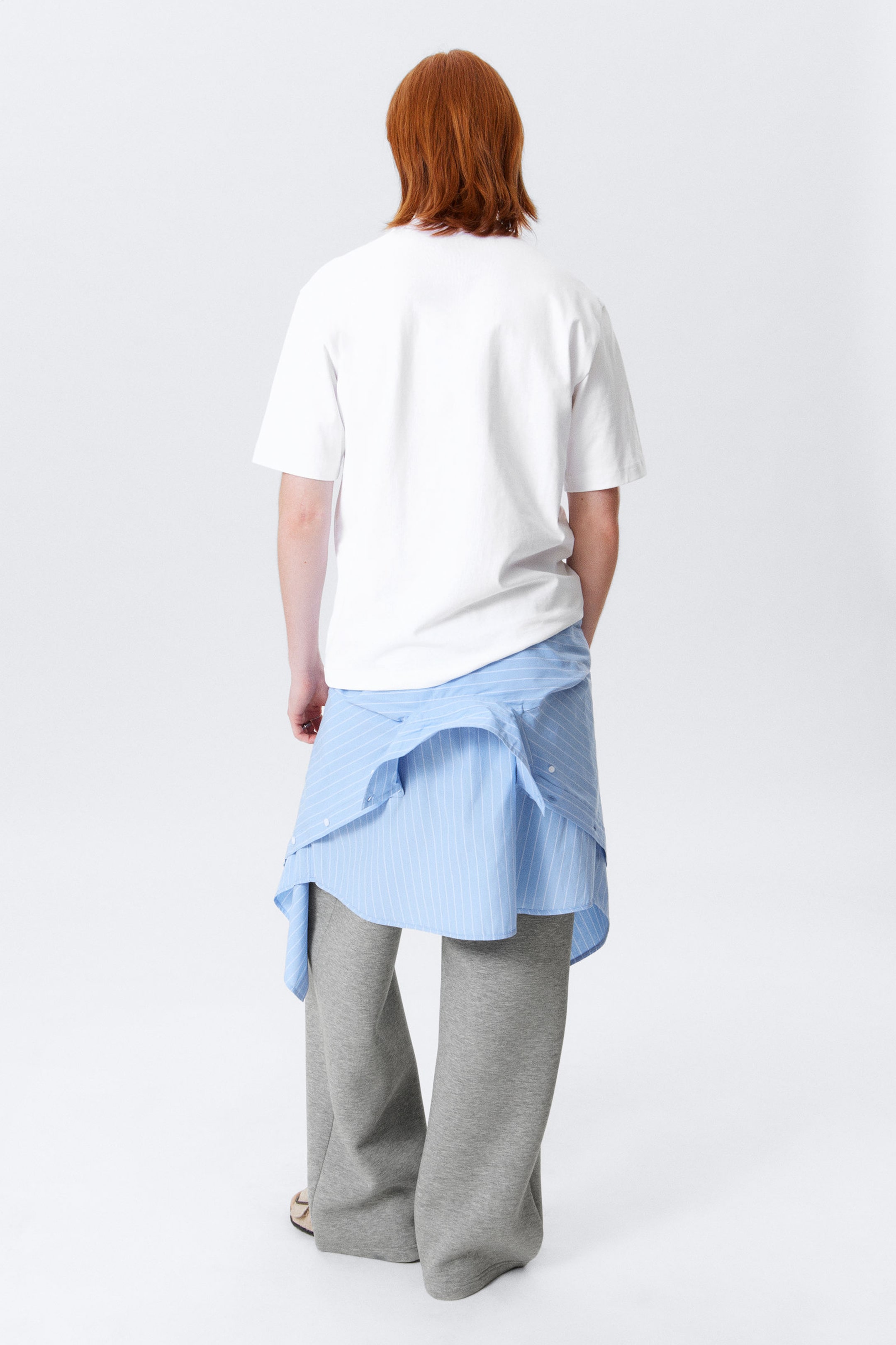 Vit - Global Rymdisar - Tryckt T-shirt med avslappnad passform - 3